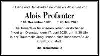 eine Anzeige