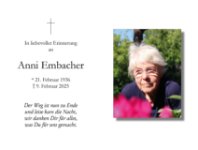 eine Anzeige