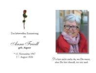 eine Anzeige