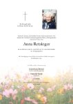eine Anzeige