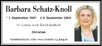 eine Anzeige