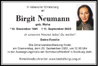 eine Anzeige