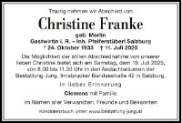 eine Anzeige