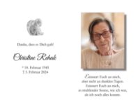 eine Anzeige
