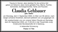 eine Anzeige