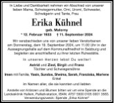 eine Anzeige