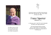 eine Anzeige
