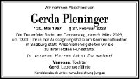 eine Anzeige