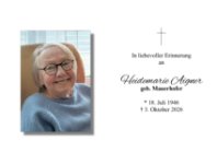 eine Anzeige