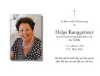 eine Anzeige