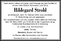 eine Anzeige