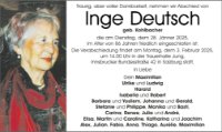 eine Anzeige