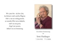 eine Anzeige