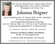 eine Anzeige