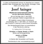 eine Anzeige