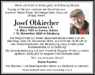 eine Anzeige