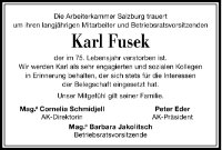eine Anzeige