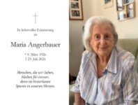 eine Anzeige