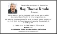 eine Anzeige